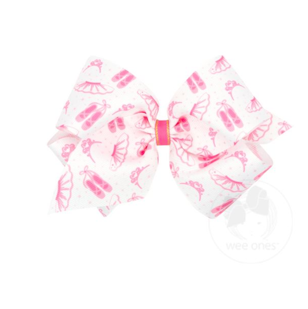 King Princess & Dance Printed Bow