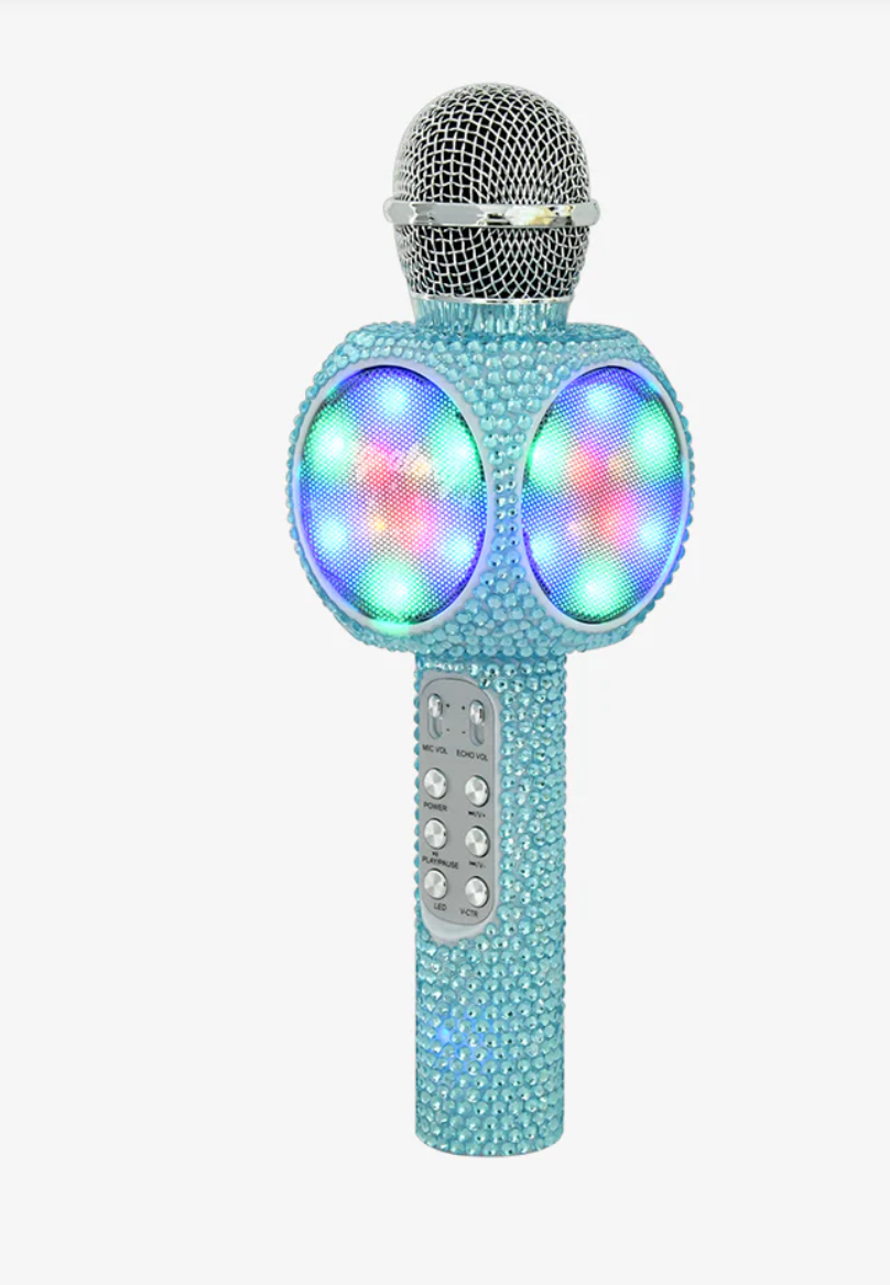 Sing Along Bling Karaoke Mic- Blue
