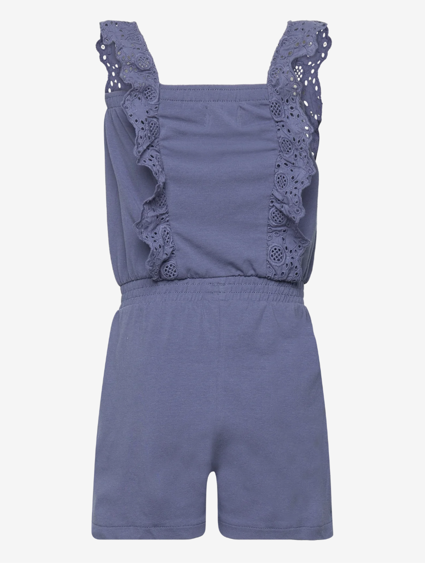 Vintage Indigo Lace Jumpsuit
