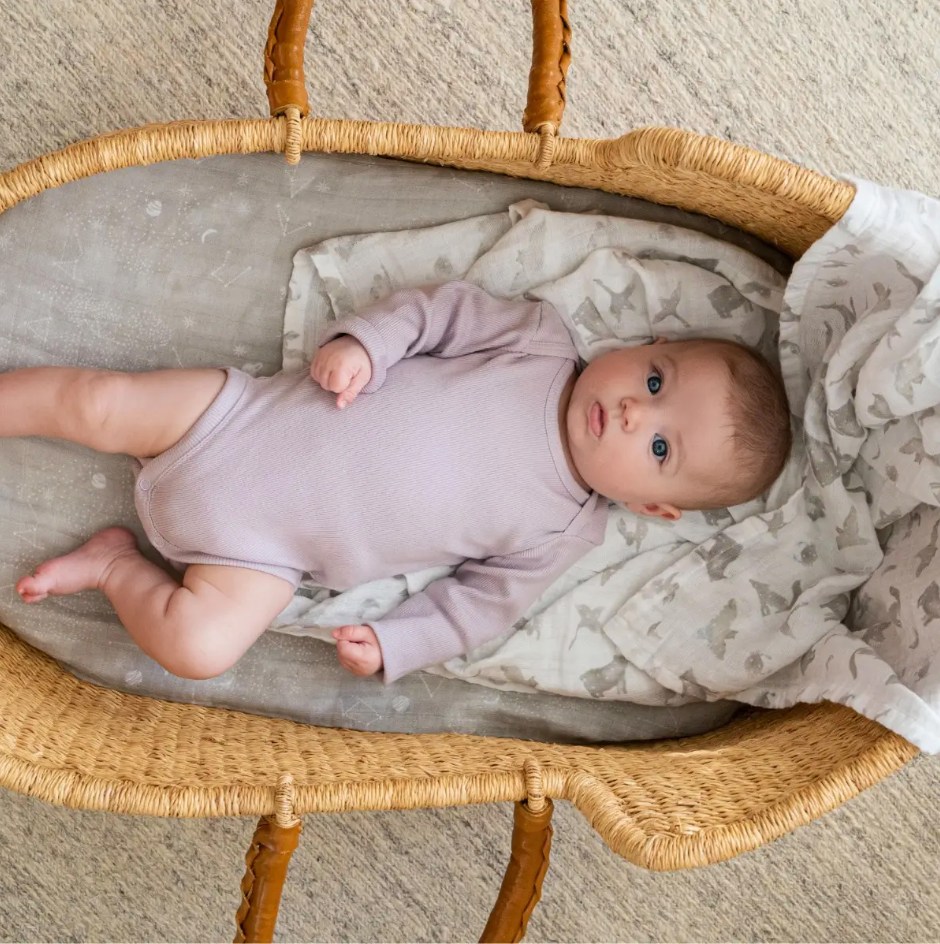 Map The Stars- Organic Muslin Cotton Swaddles 4 Pack