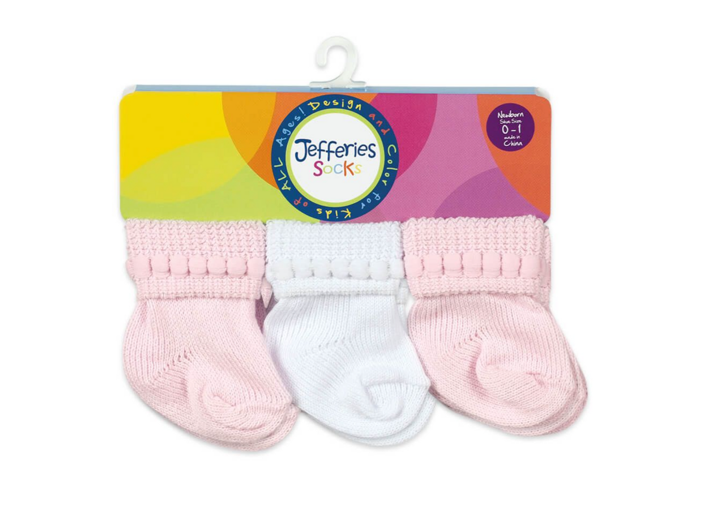 Bubble Bootie Socks 6 Pair Pack