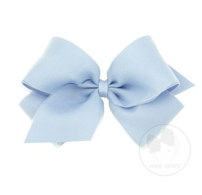 Organza Overlay Bow Medium