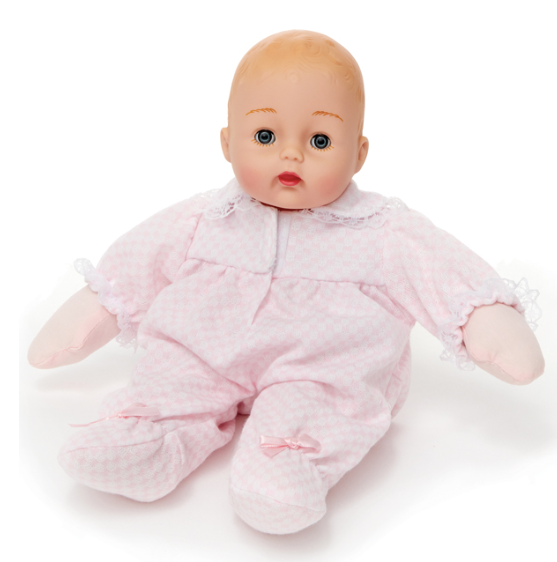 Pink Check Huggums Doll