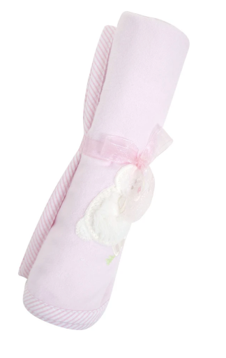 Receiving Blanket Pink Lamb