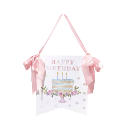 "Happy Birthday" Cake Hanger