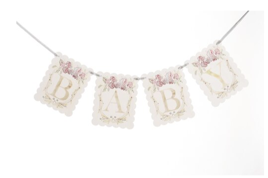 Vintage Baby Banner