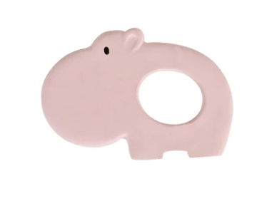 Hippo Natural Rubber Teether