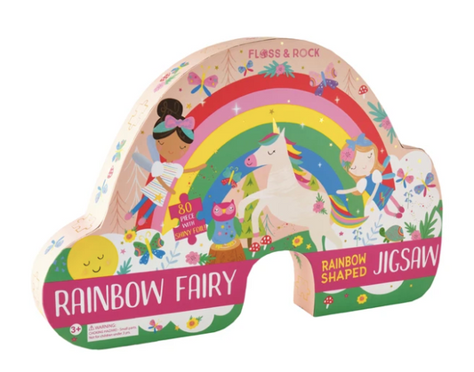 Rainbow Fairy 80-Piece Jigsaw