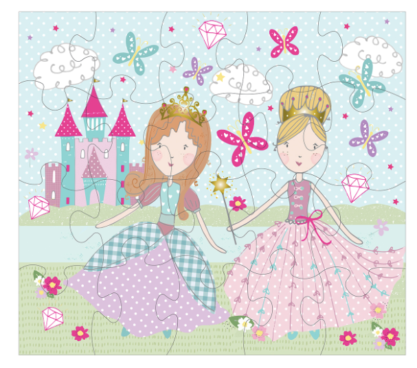 Princess Jigsaw 20-Pieces