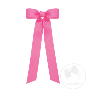 Small Streamer Grosgrain Hair Bow