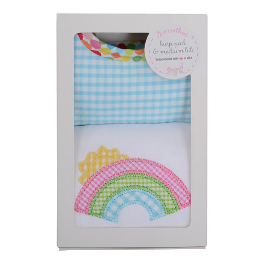 Rainbow Burp/Bib Box Set