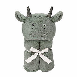 Dax Dragon Plush Hooded Blanket