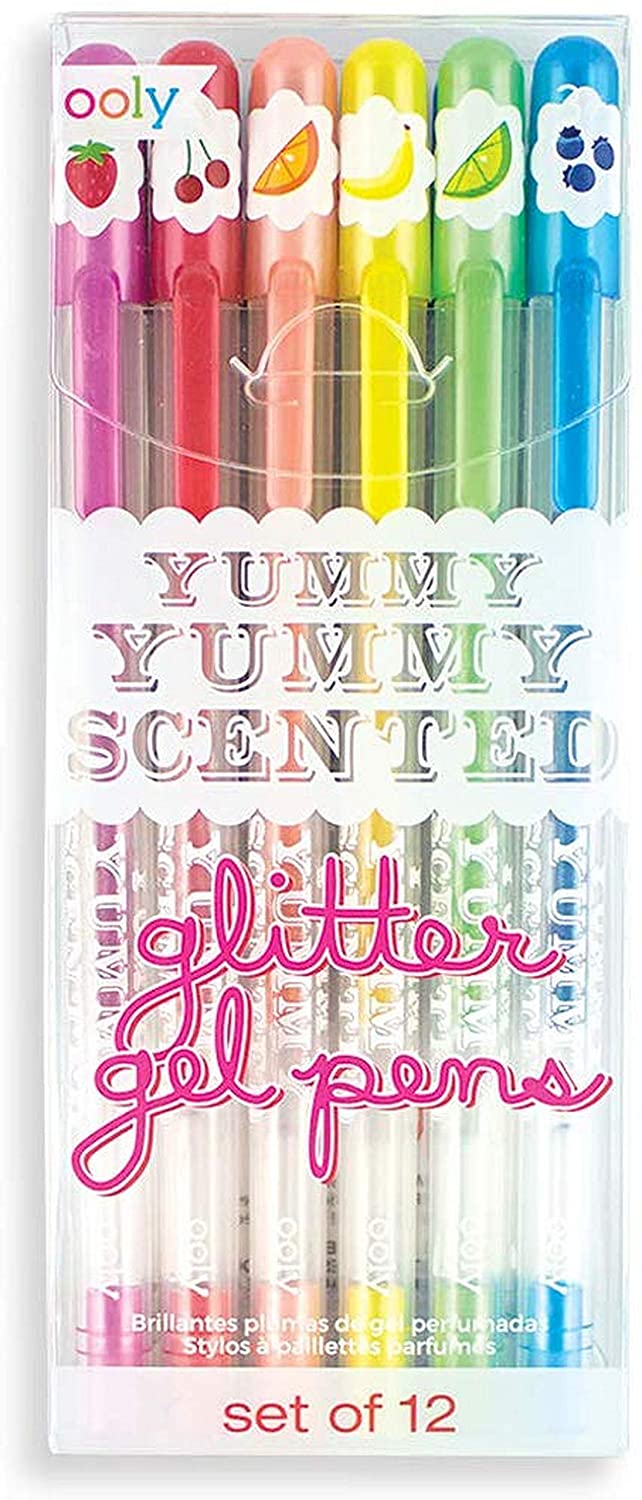 Yummy Yummy Glitter Gel Pens Set of 12