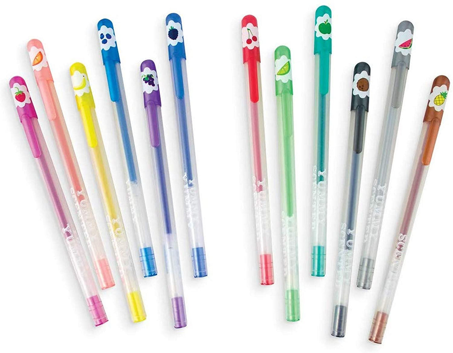 Yummy Yummy Glitter Gel Pens Set of 12