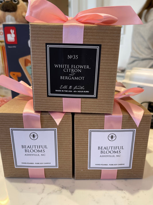 Beautiful Blooms Candle