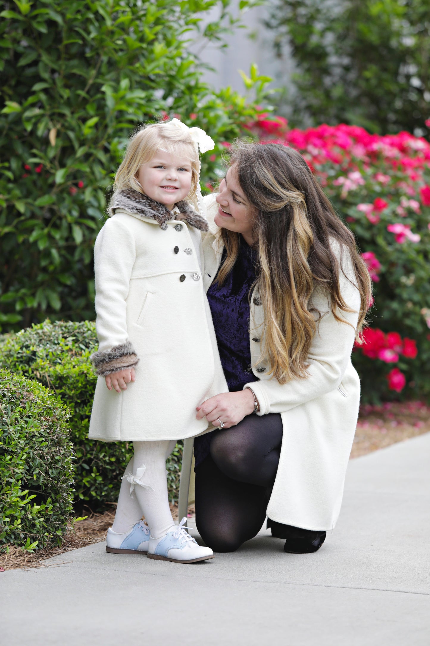 Cream with Fur Southern Weight Coat