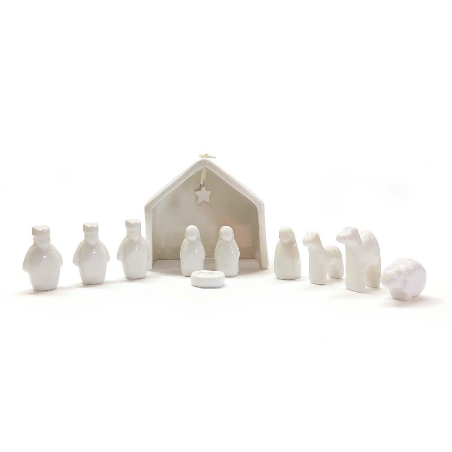 11 pc Miniature Nativity Set in Gift Box