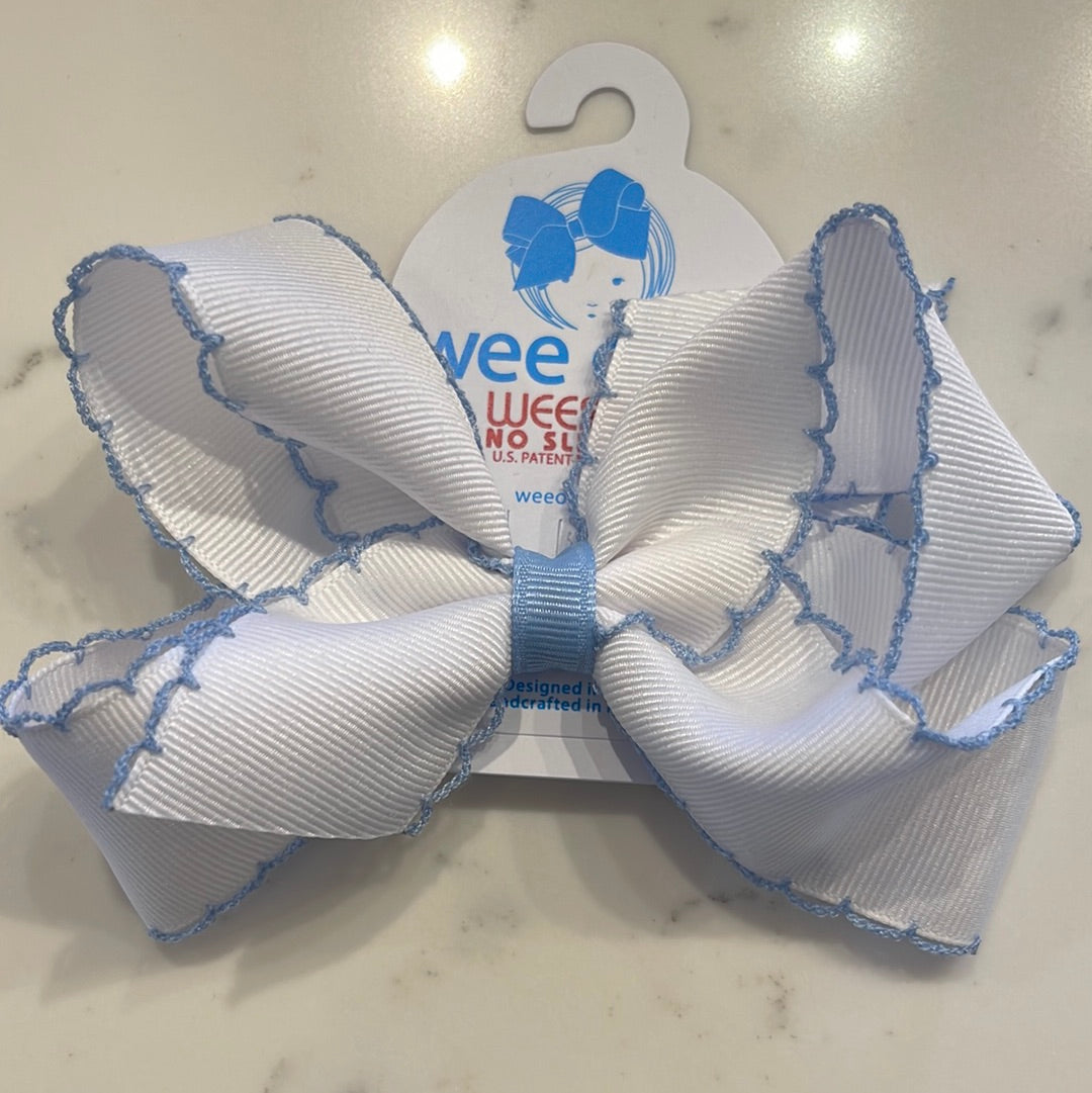 Medium Moonstitch Grosgrain Bow