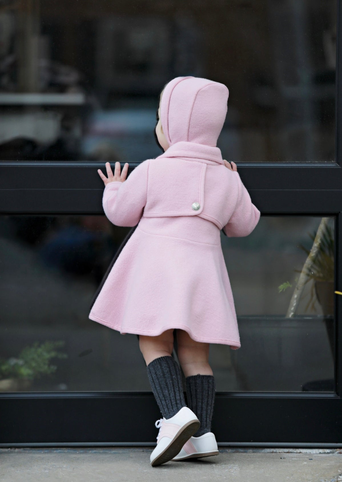 Twirl Southern Weight Coat Pink