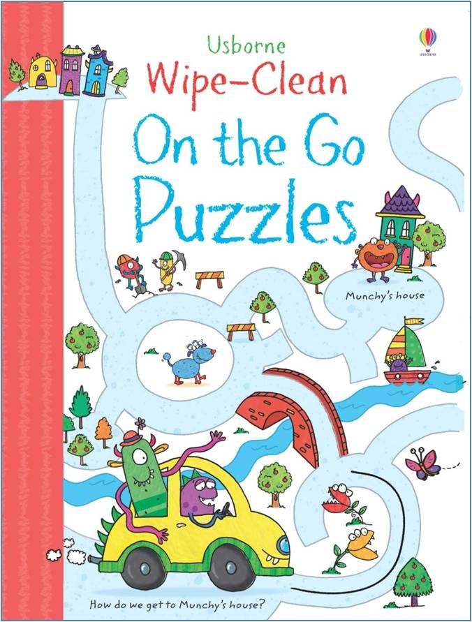 Wipe Clean On the Go Puzzles