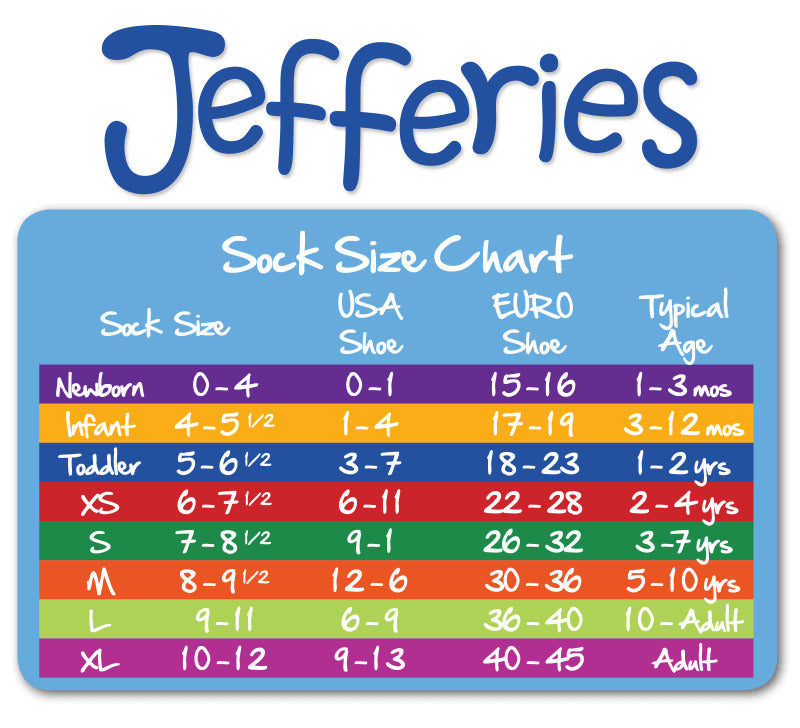 Knee Socks Smooth Toe Cotton 2 Pair Pack