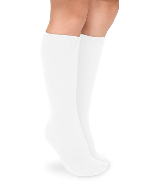 Knee Socks Smooth Toe Cotton 2 Pair Pack