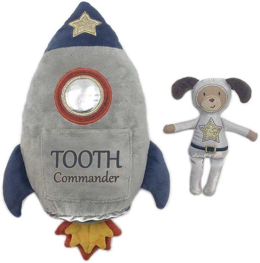 Spaceship Tooth Commander Pillow and Doll