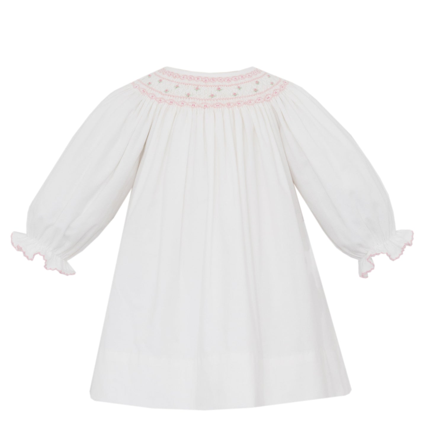 Lilly White Corduroy Bishop LS