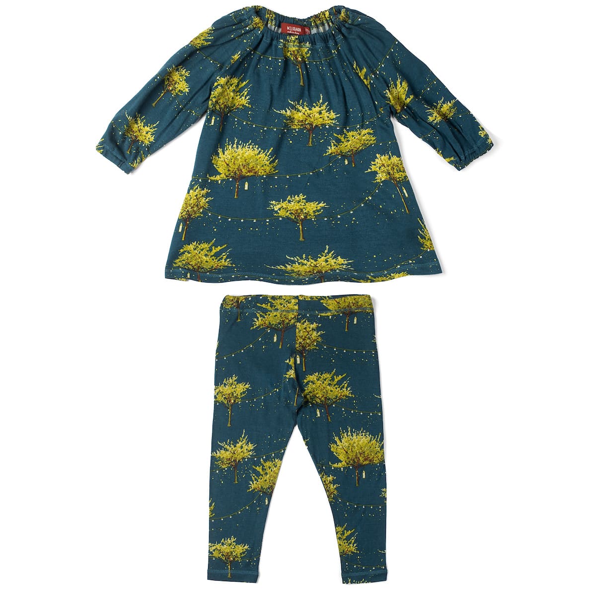 Firefly Peasant Dress With Leggings