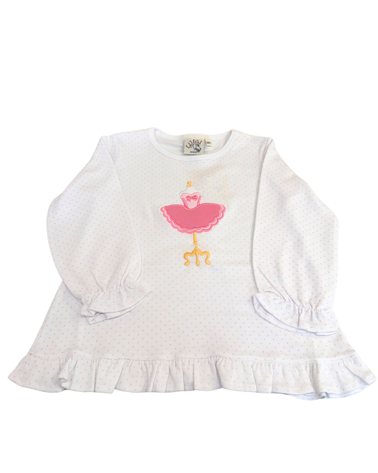 Tutu Mannequin Ruffle Swing Top