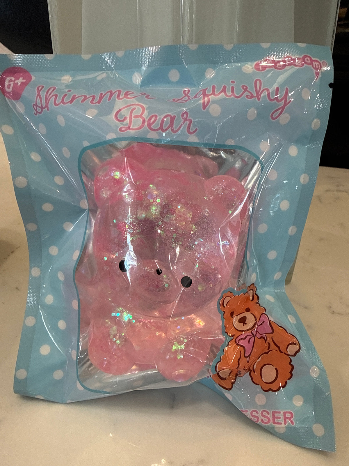 Shimmer Squishy Bear