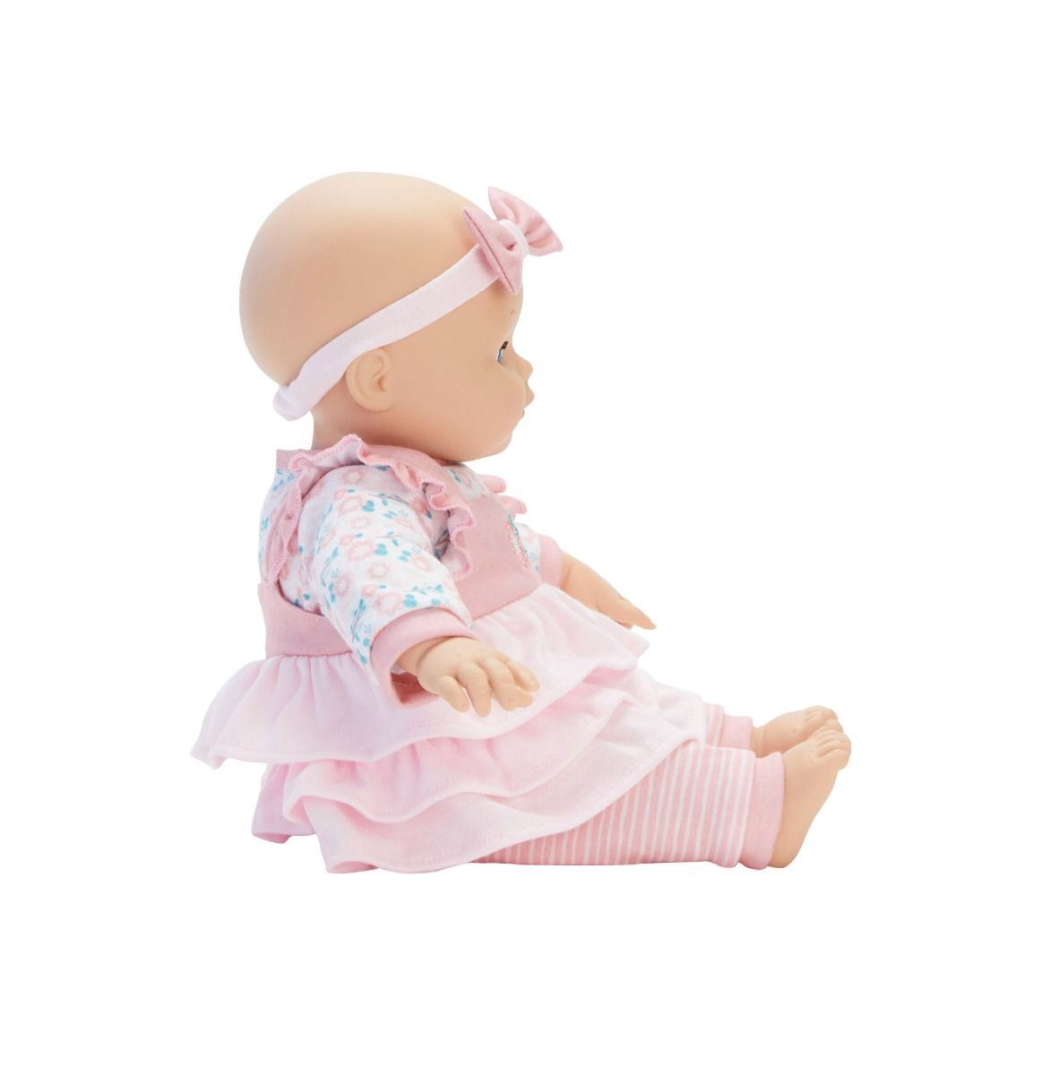 Baby Cuddles Pink Floral Doll