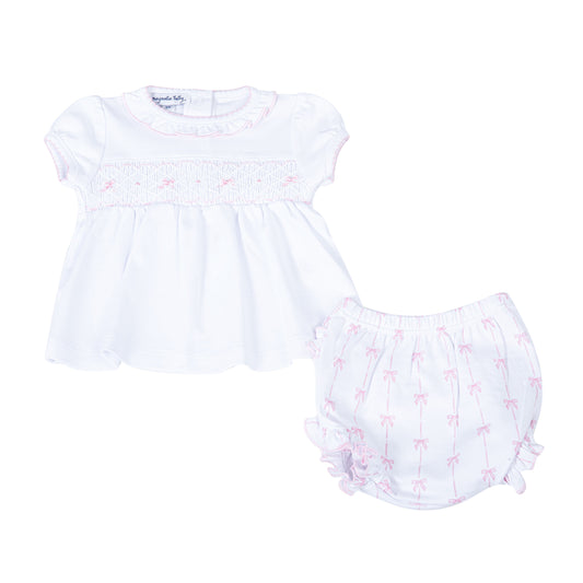 Amelia's Classics Smocked Ruffle Diaper Cover Set