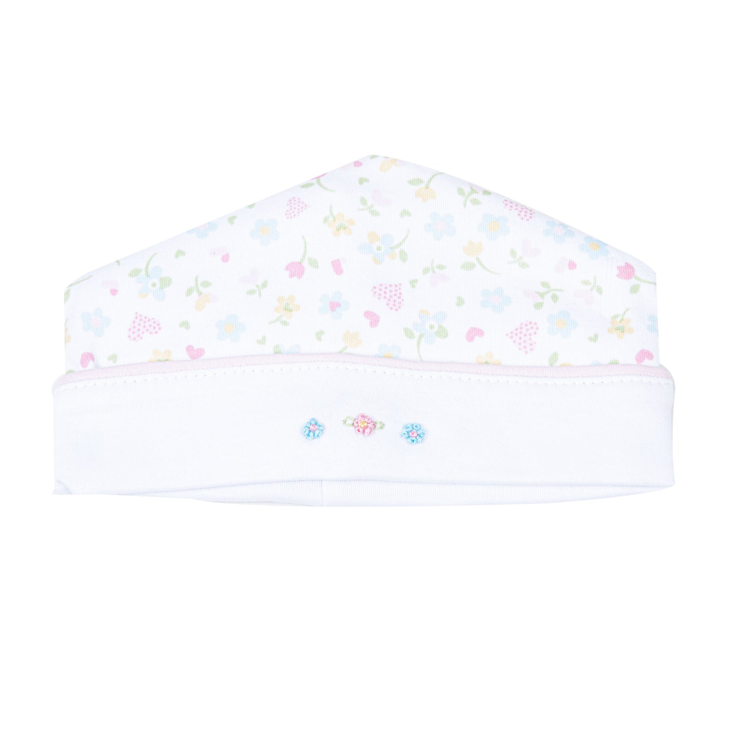 Clara's Classics Embroidered Hat (Pink)