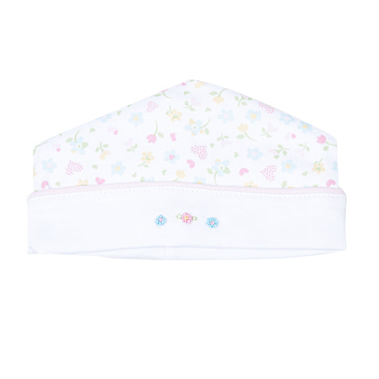 Clara's Classics Embroidered Hat (Pink)