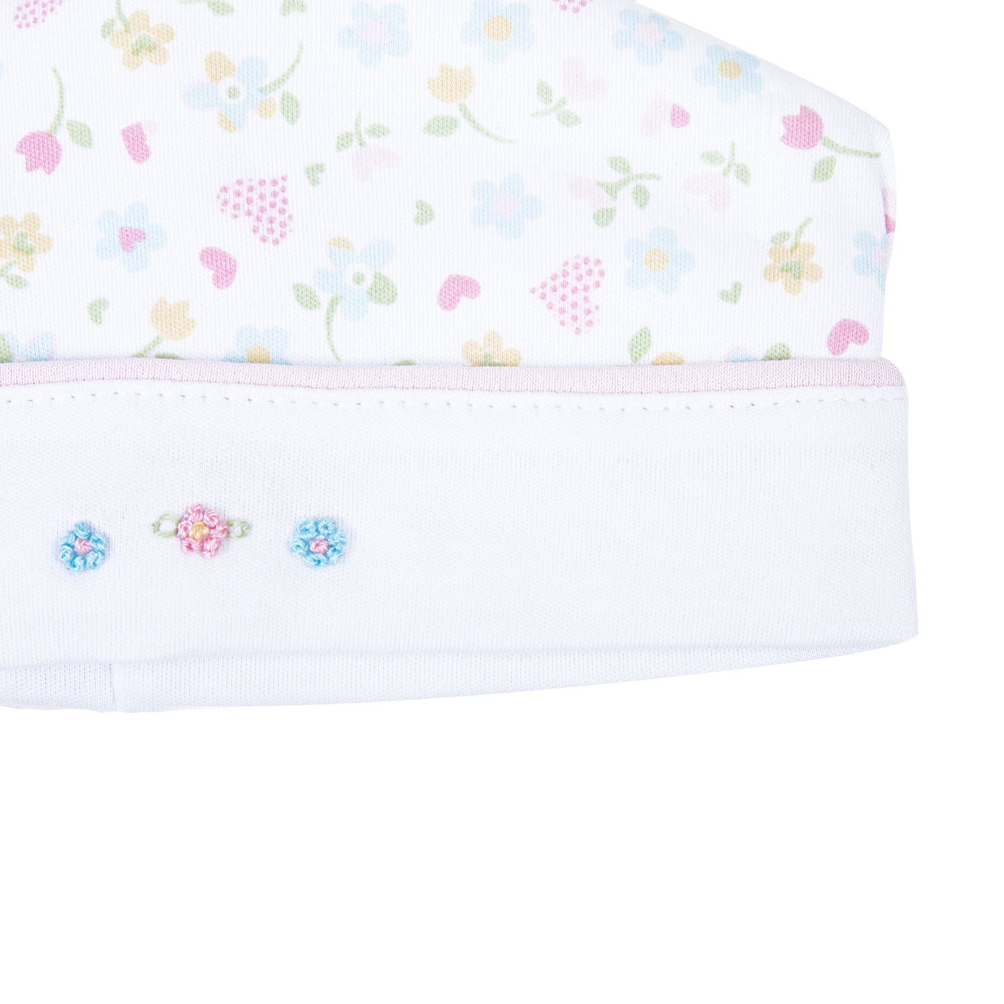 Clara's Classics Embroidered Hat (Pink)