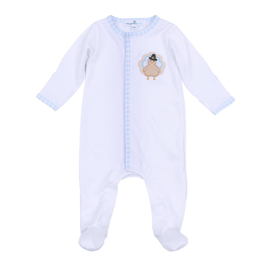 Pilgrim Pals Applique Footie