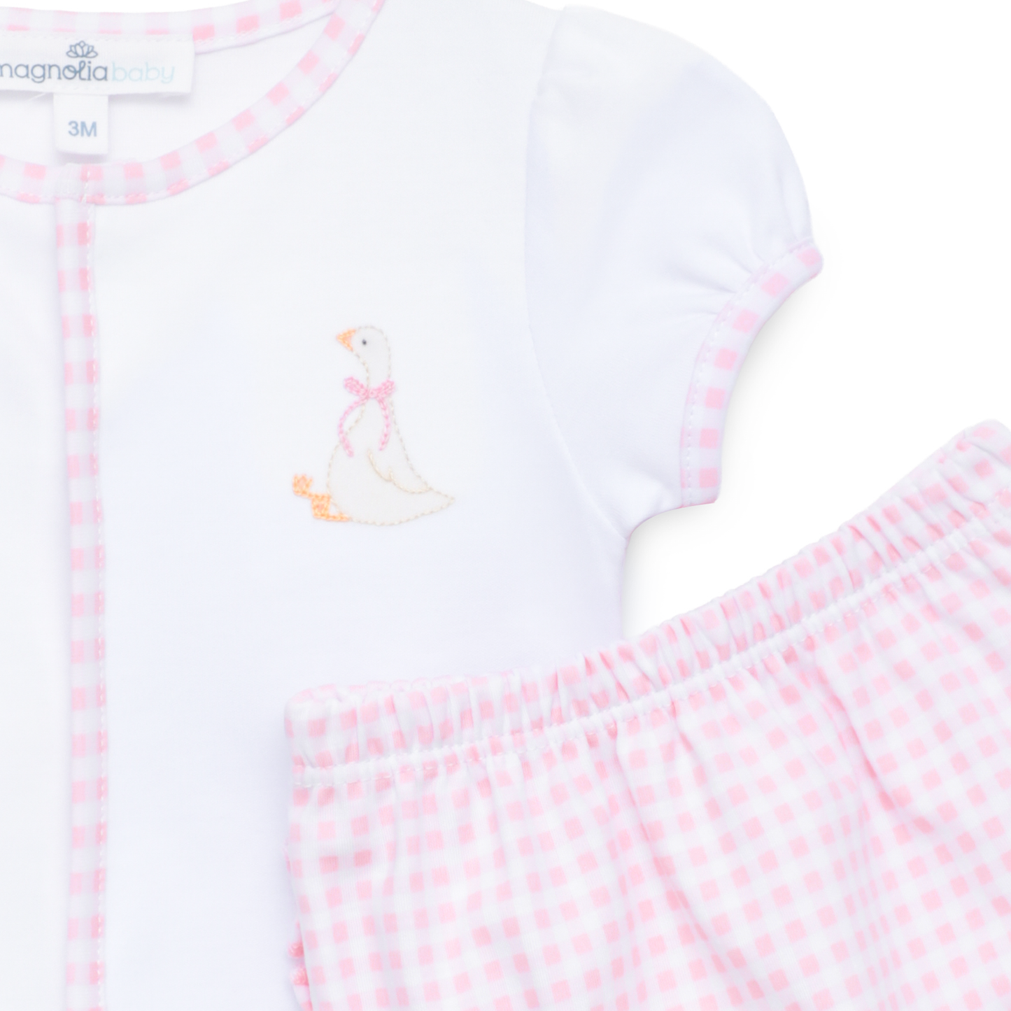 Silly Goose Pink Diaper Cover Set