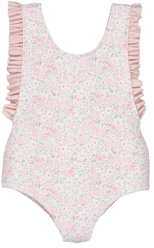 Pink Ditsy Floral Swimsuit