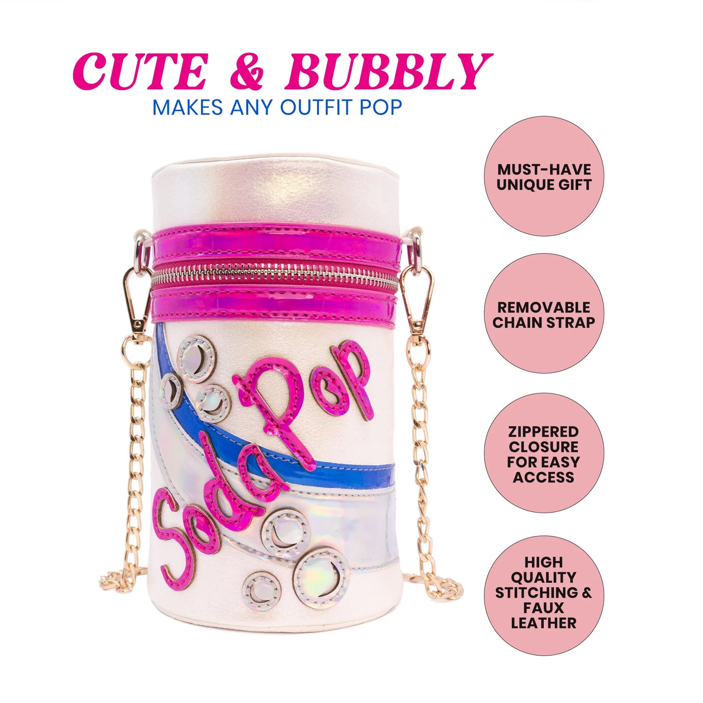 Fizzy Bubble Soda Can Handbag