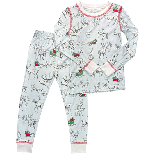 Reindeer in Training 2 Piece PJ's