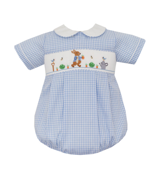 Peter Rabbit Blue Gingham Bubble