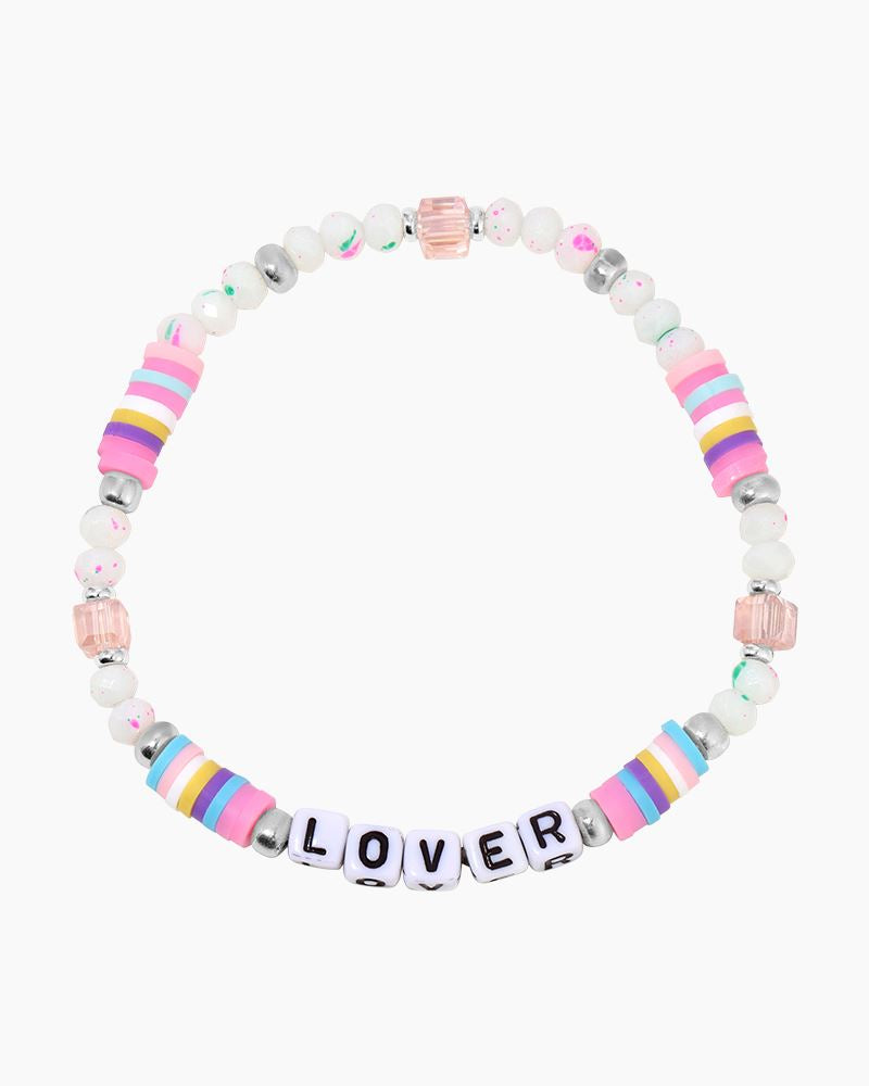 Swift Inspired Colorful Word Bracelet