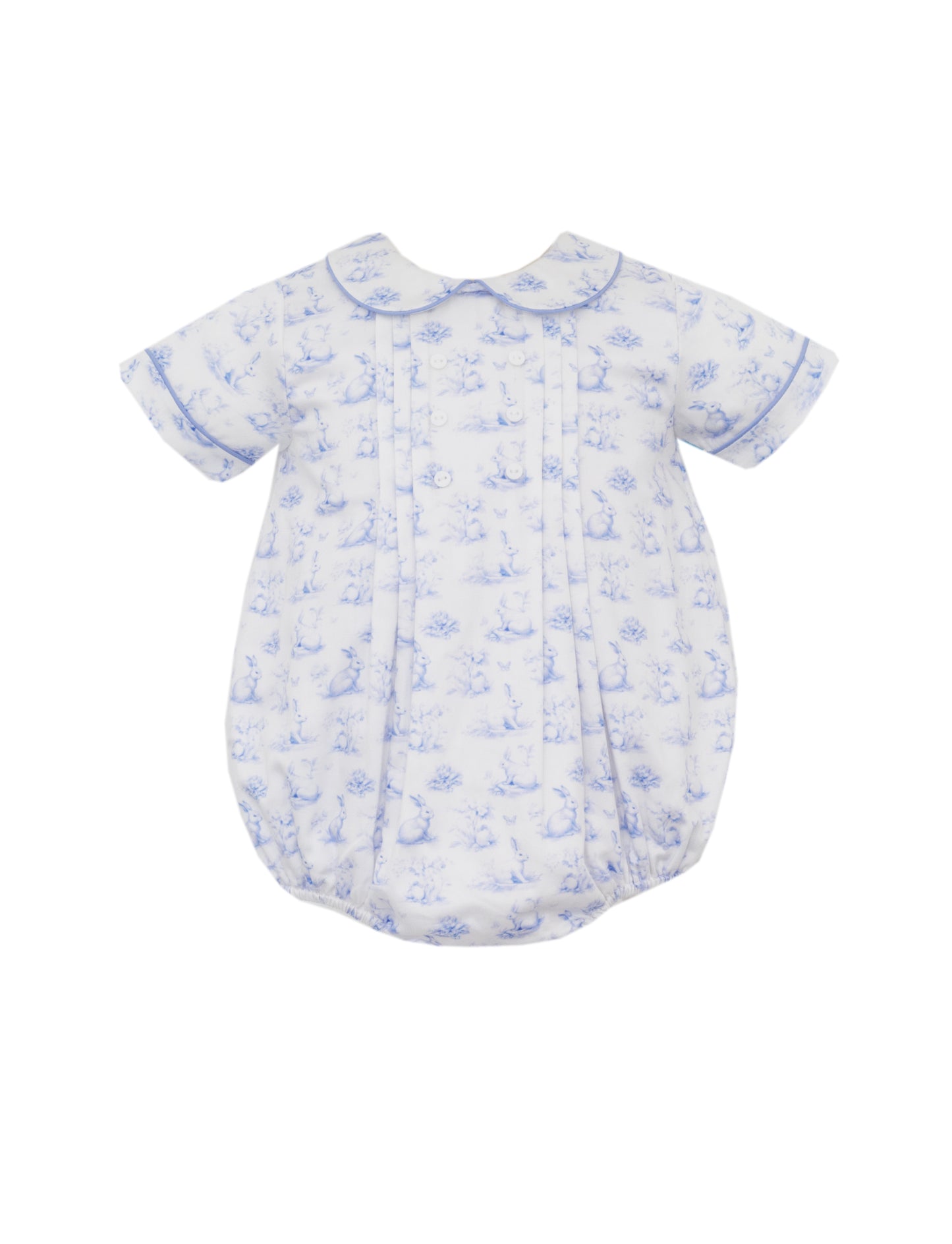 Bunny French Toile Boys Bubble