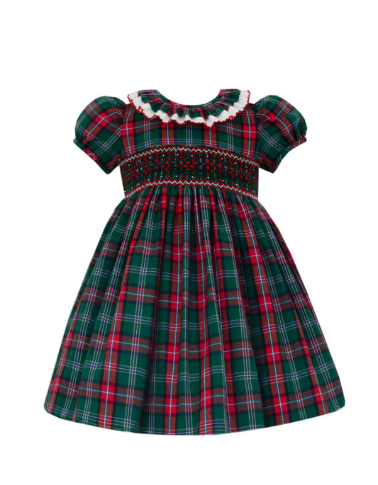 Madison Green and Red Plaid Float Dress