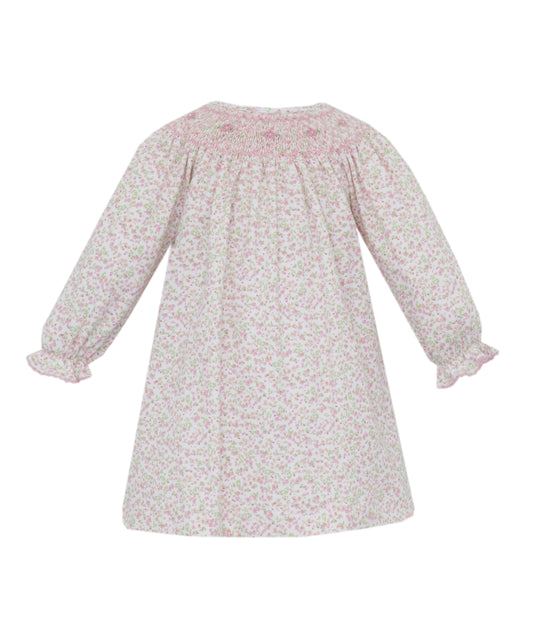 Harper Tiny Pink Floral LS Bishop