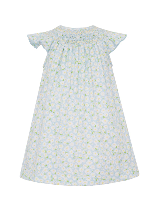 Spring Daisies Knit Angel Wing Bishop