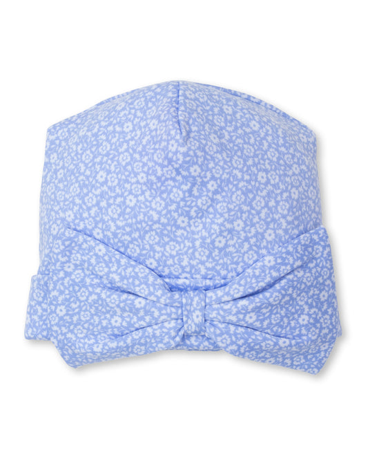 Blue Fall Flower Patch Hat