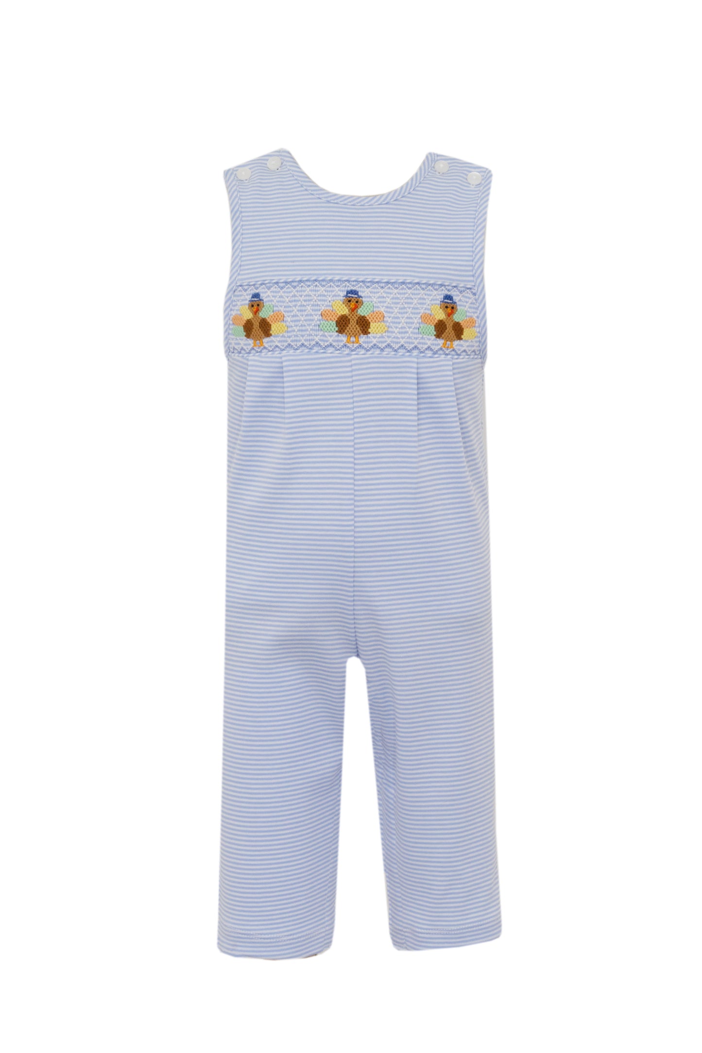 Turkey Light Blue Stripe Long Jon Jon