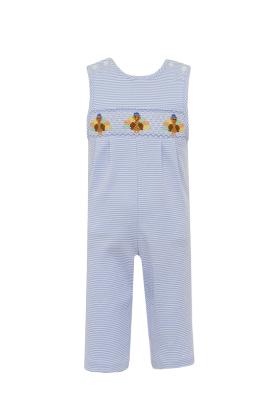 Turkey Light Blue Stripe Long Jon Jon